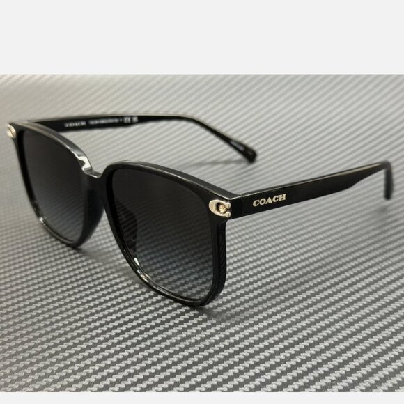 Coach Black Women's Gradient Sunglasses - Picture 1 of 5